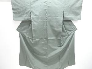 斜め縞模様織出しお召着物